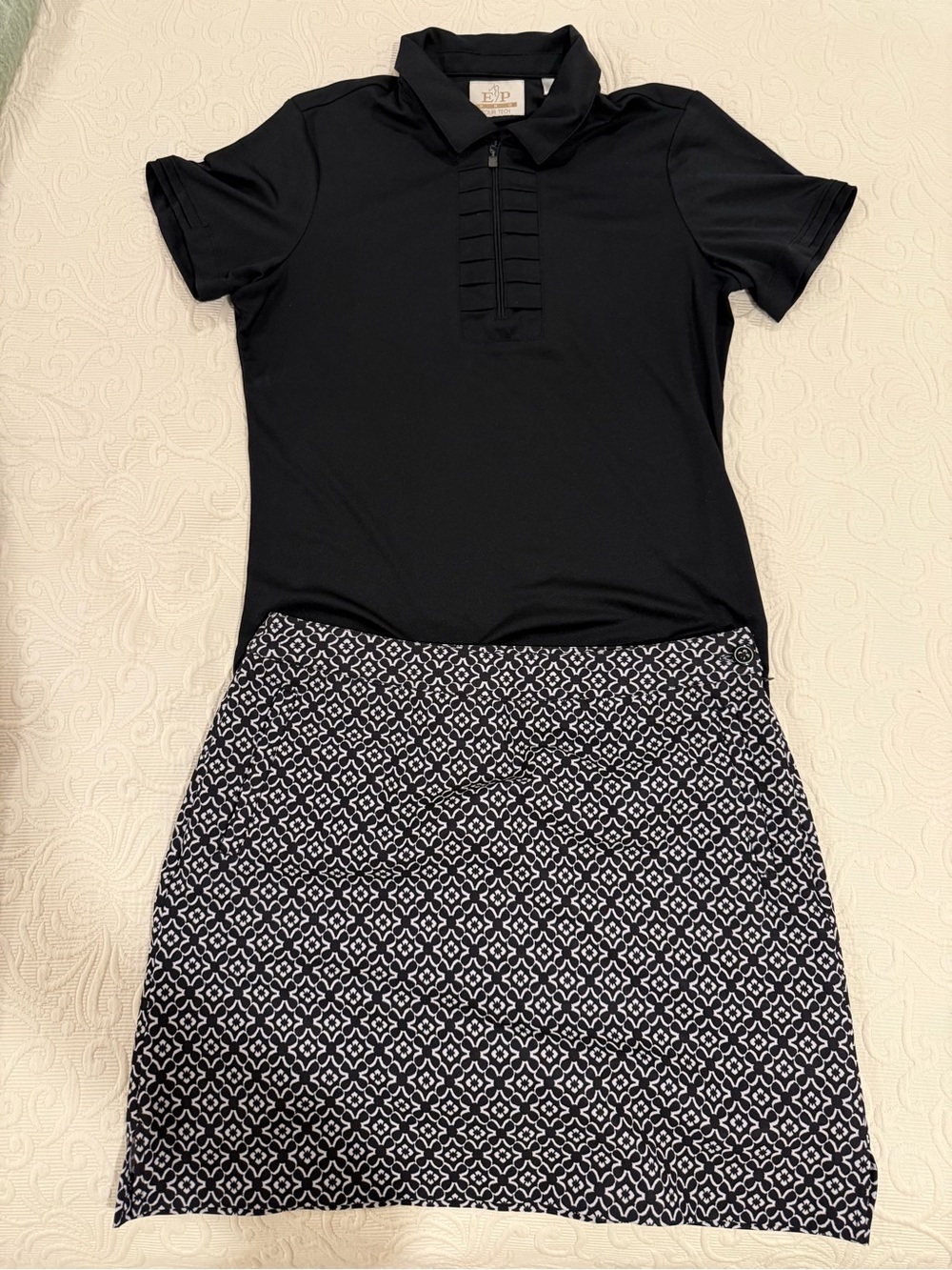 Golf skirt and top, Size 8